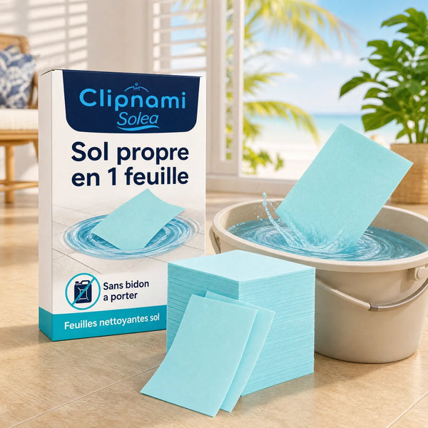 Clipnami™ Solea | Feuilles nettoyantes sol
