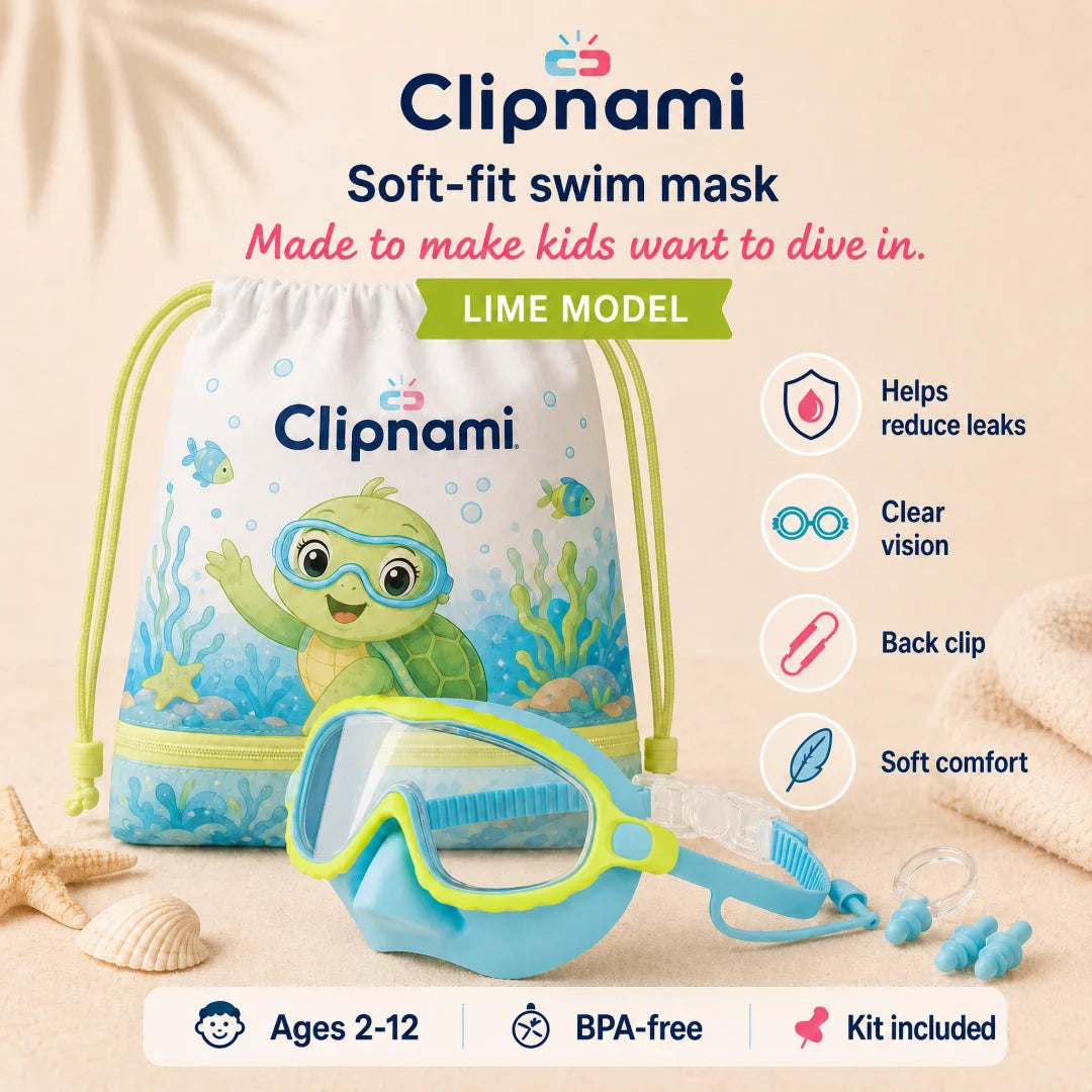 Clipnami™ — Masque de Piscine Nez Intégré