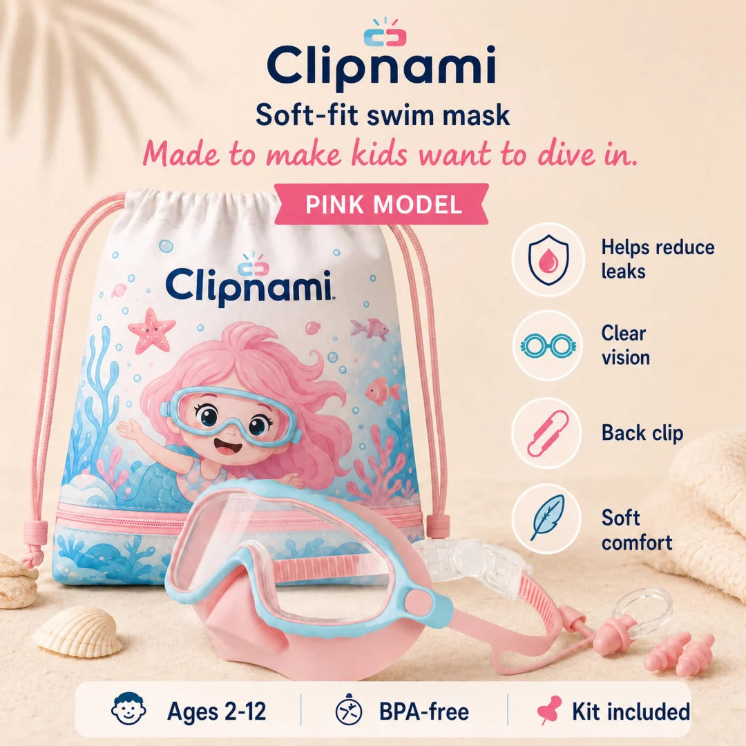 Clipnami™ — Masque de Piscine Nez Intégré