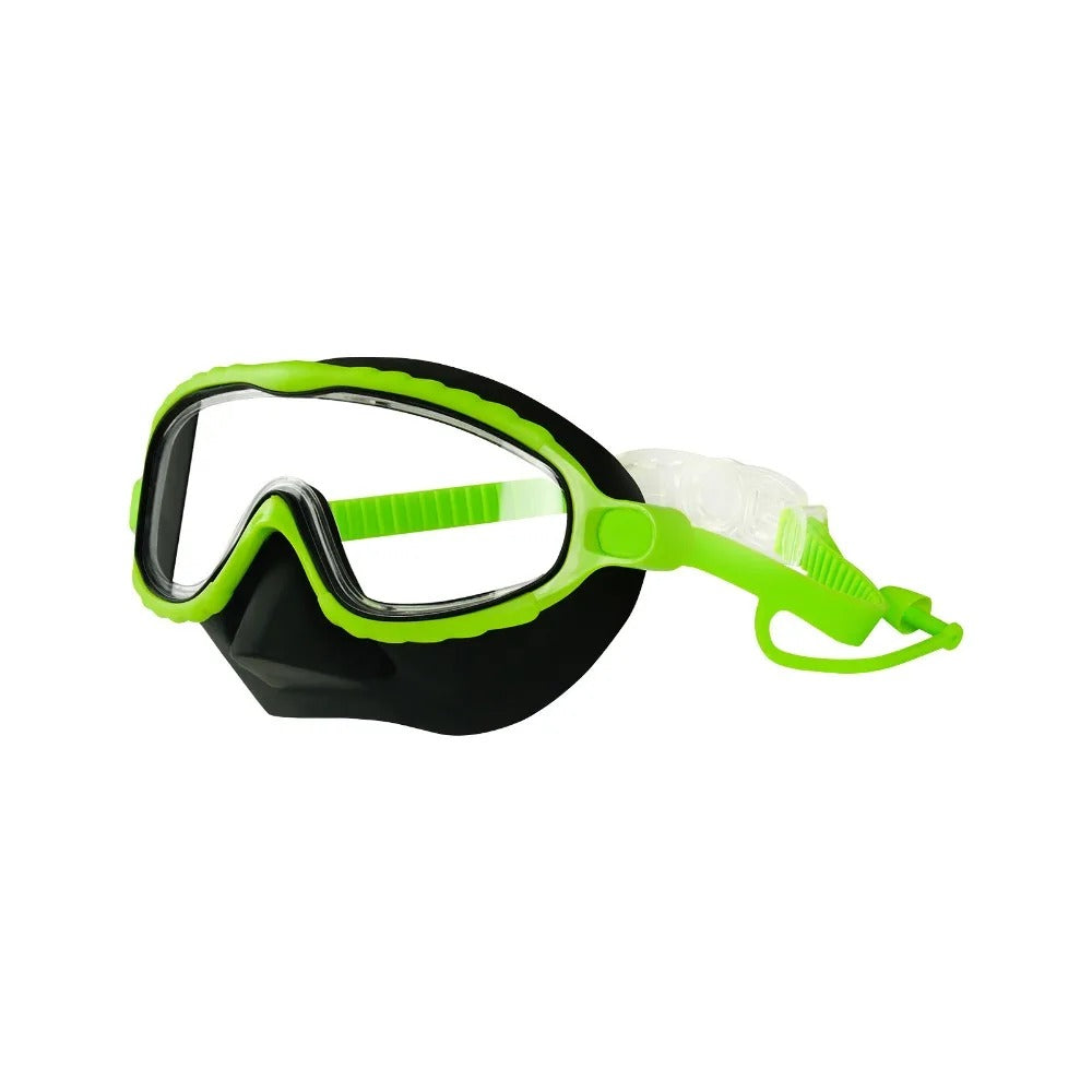 Clipnami™ — Masque de Piscine Nez Intégré - Noir